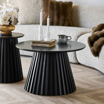 House Nordic Osaka pyöreä sohvapöytä Ø70 cm tammi